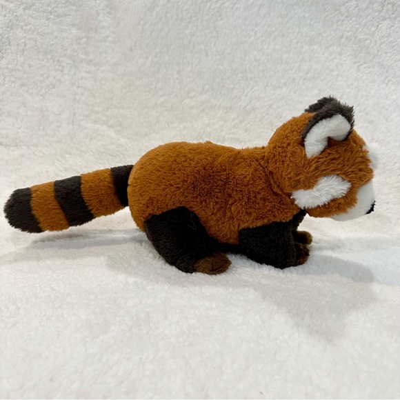 Eco Nation Aurora Red Panda 14” Realistic Embroidered Eyes Plush Stuffed Animal - Picture 2 of 9